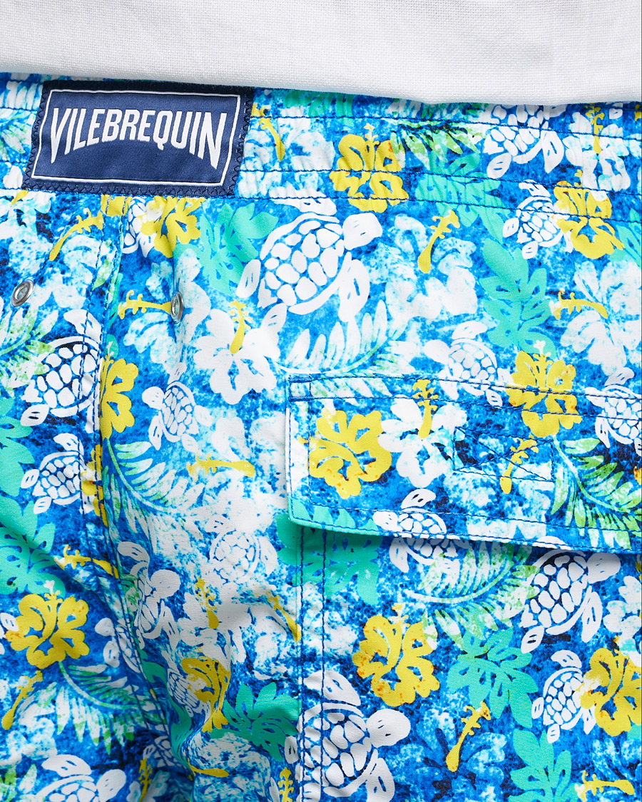 Herr | Badbyxor | Vilebrequin | Moorea Swim Shorts Blue Lazuli