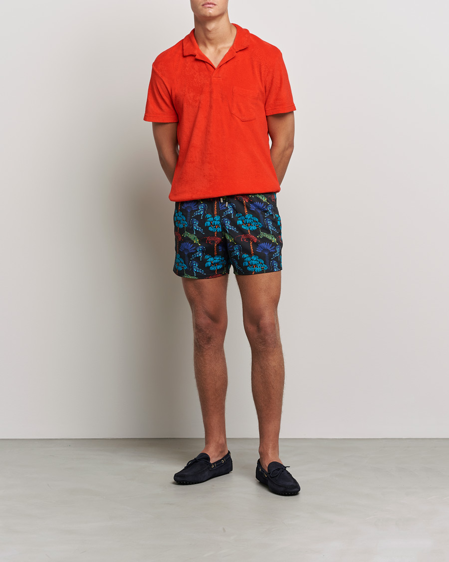 Herr | Badbyxor | Vilebrequin | Moorise Swim Shorts Noir