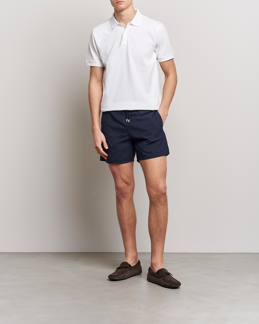 Herr | Badbyxor | Vilebrequin | Moorea Swimshorts Bleu Marine