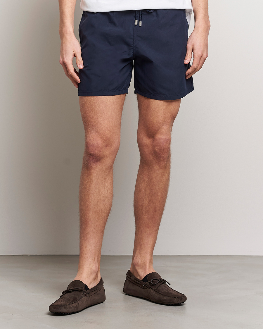 Herre | Vilebrequin | Vilebrequin | Moorea Swimshorts Bleu Marine