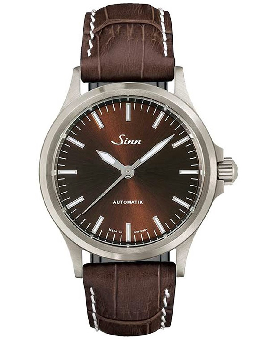 Herr | Sinn 556 I M Watch 38,5mm Leather Strap Mocca Brown | Sinn | 556 I M Watch 38,5mm Leather Strap Mocca Brown