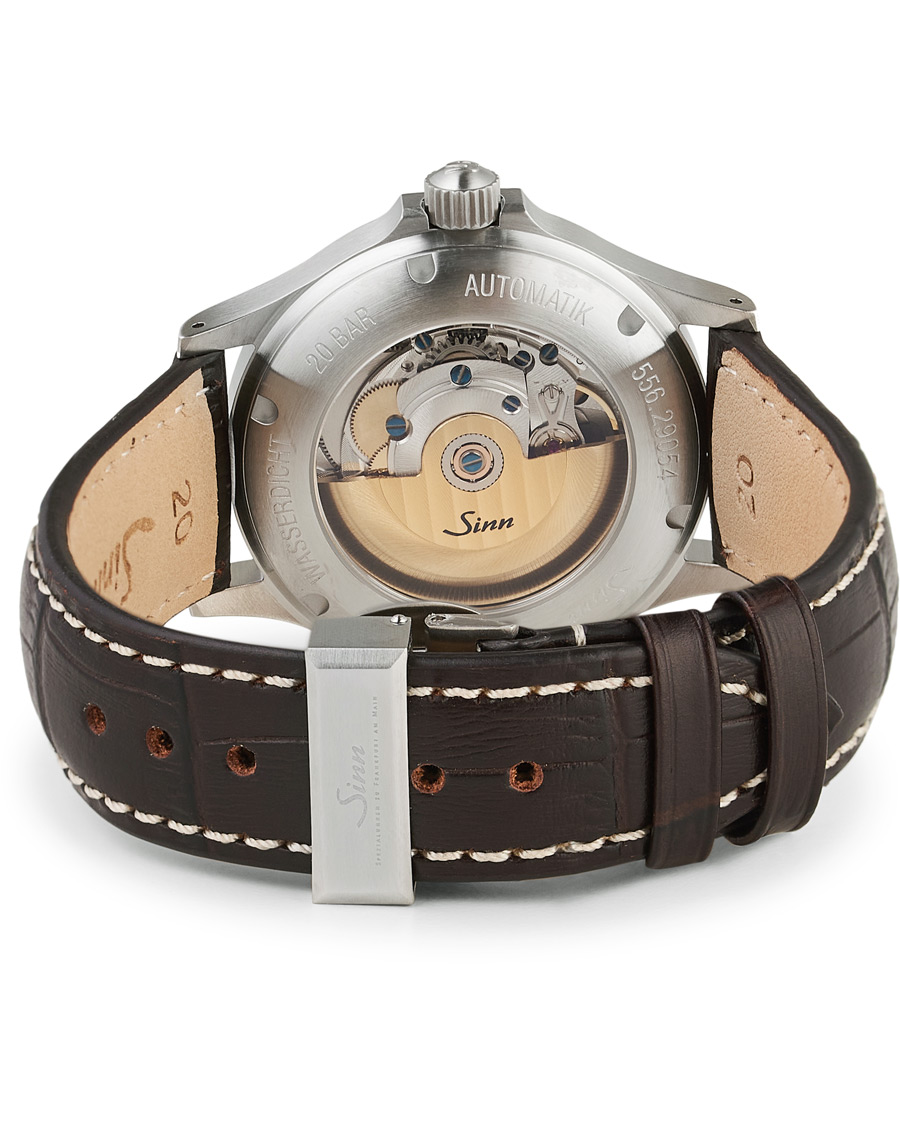 Herr | Sinn 556 I M Watch 38,5mm Leather Strap Mocca Brown | Sinn | 556 I M Watch 38,5mm Leather Strap Mocca Brown