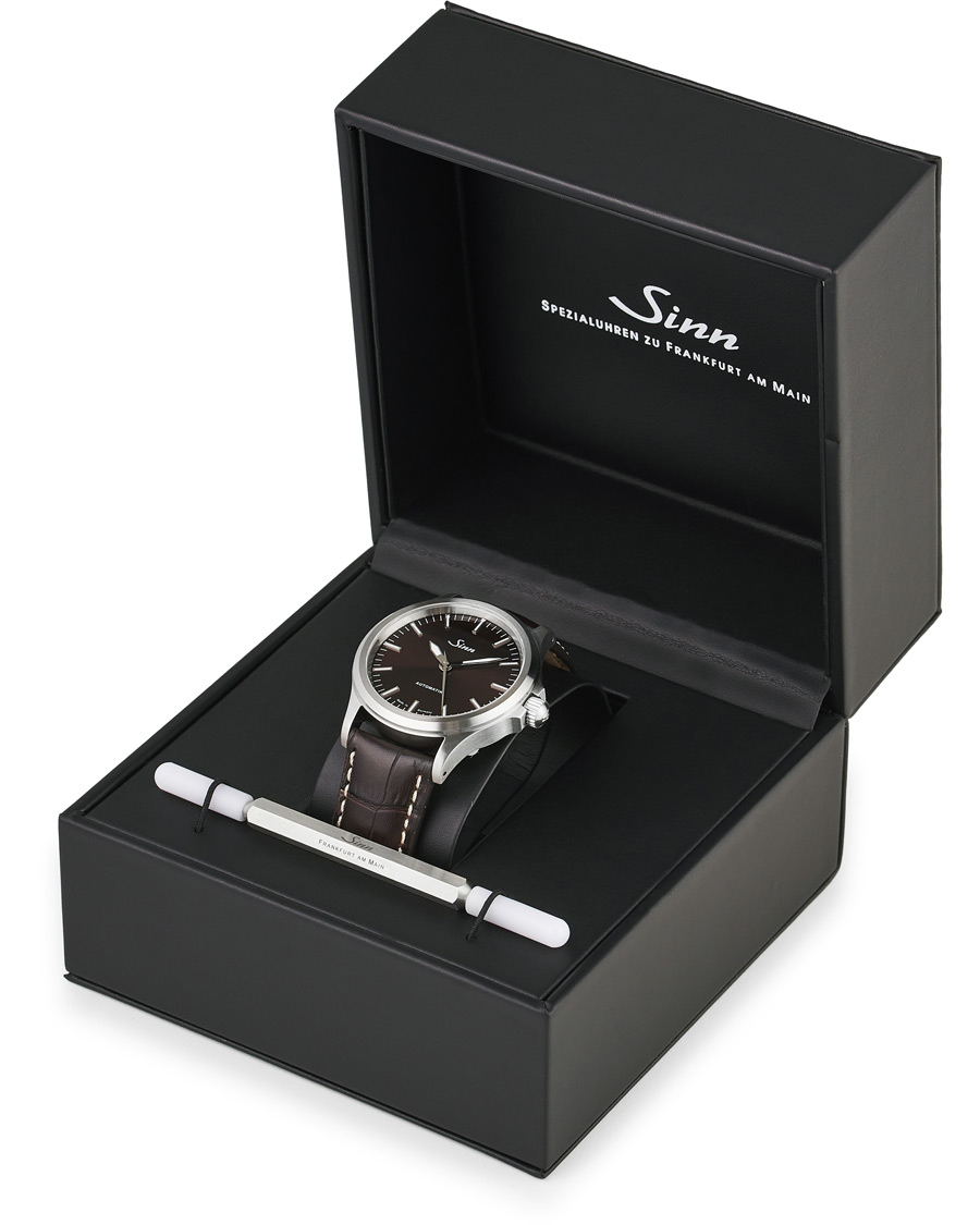 Herr | Sinn 556 I M Watch 38,5mm Leather Strap Mocca Brown | Sinn | 556 I M Watch 38,5mm Leather Strap Mocca Brown