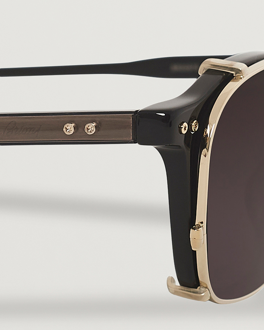 Herr | Brioni BR0097S Sunglasses Black/Grey | Brioni | BR0097S Sunglasses Black/Grey