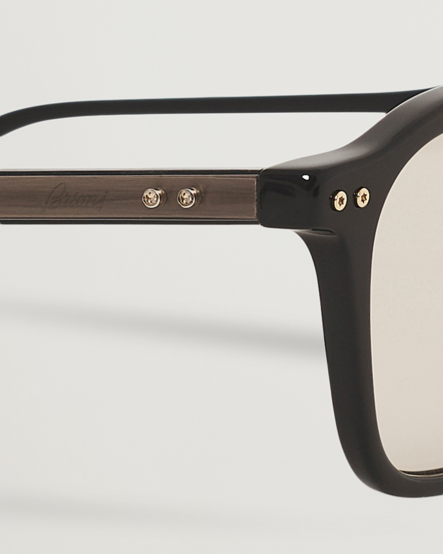 Herr | Brioni BR0097S Sunglasses Black/Grey | Brioni | BR0097S Sunglasses Black/Grey