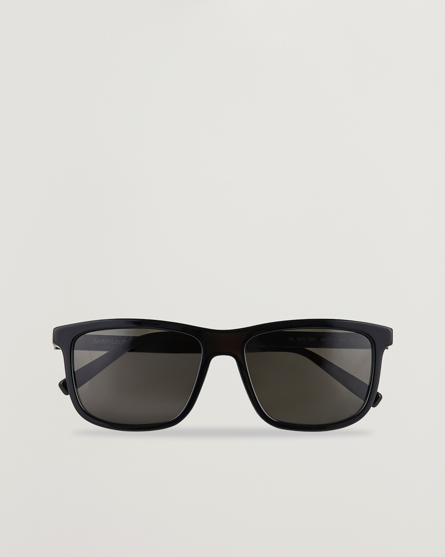 Herr | Saint Laurent SL 501 Sunglasses Black/Black | Saint Laurent | SL 501 Sunglasses Black/Black