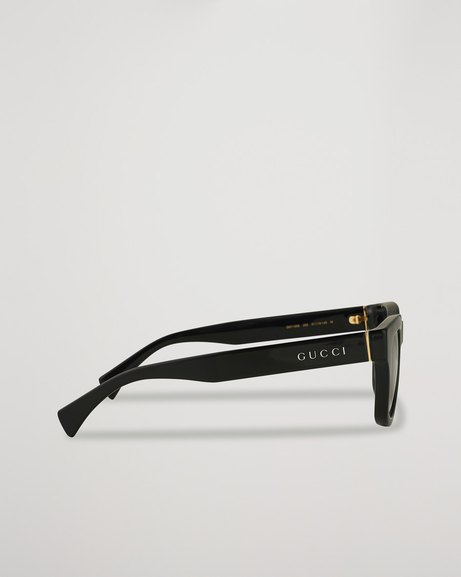 Herr | Gucci GG1135S Sunglasses Black/Grey | Gucci | GG1135S Sunglasses Black/Grey