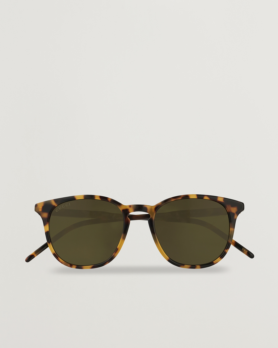 Herr | Gucci GG1157S Sunglasses Havana/Green | Gucci | GG1157S Sunglasses Havana/Green