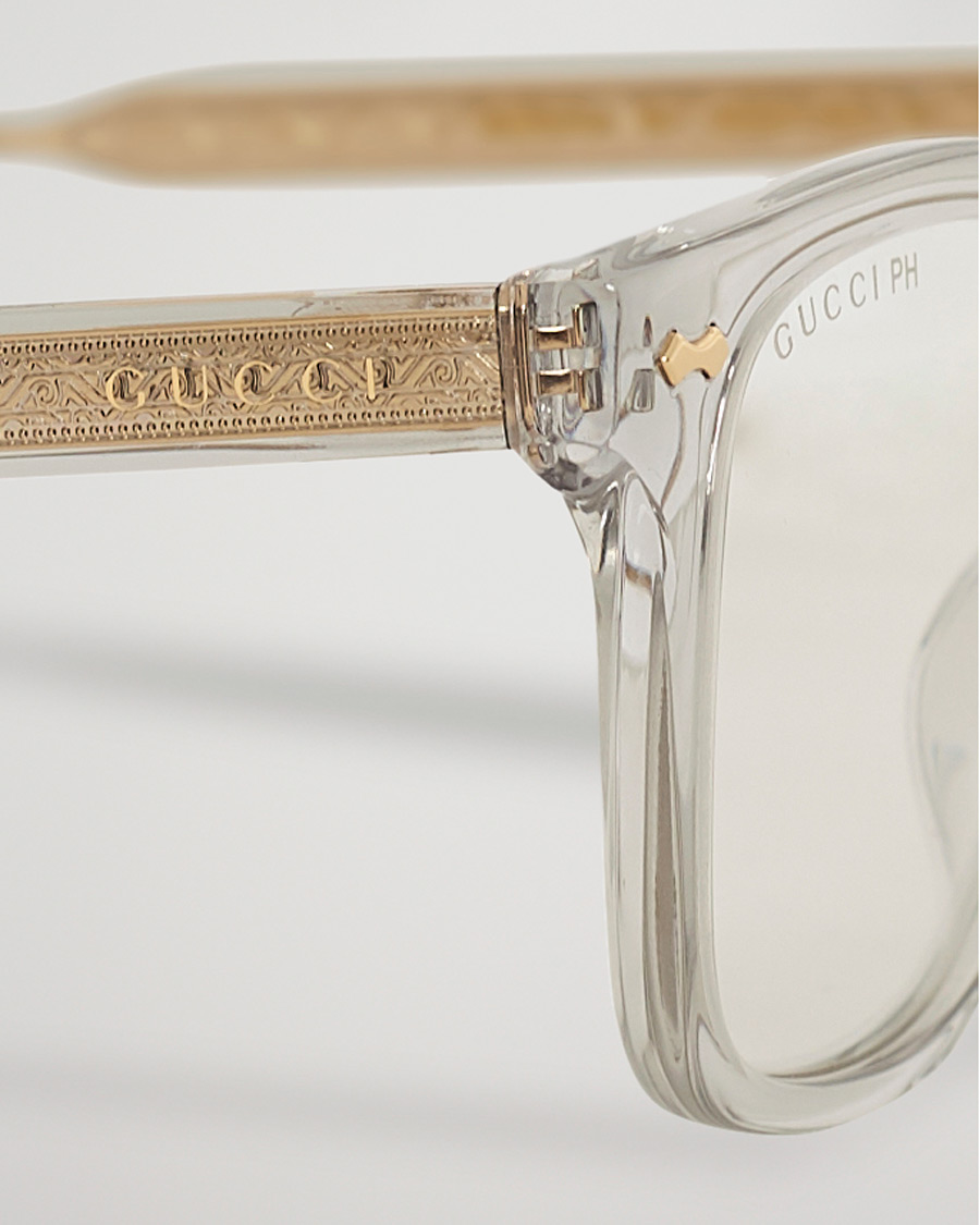 Herr | Gucci GG0184S Photochromic Sunglasses Grey/Transparent | Gucci | GG0184S Photochromic Sunglasses Grey/Transparent