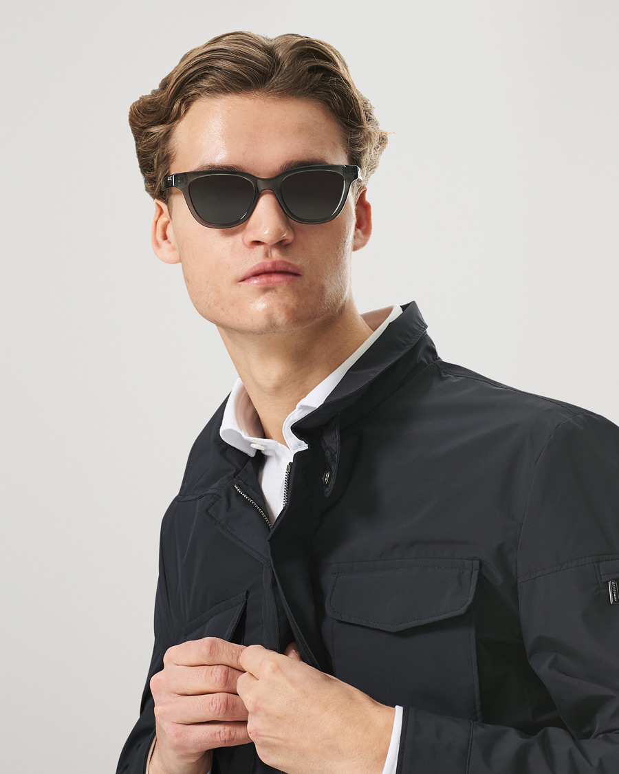 Herr | D-formade solglasögon | Gucci | GG1116S Sunglasses Grey/Blue