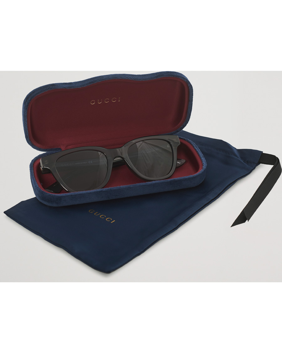 Herr | Gucci GG1116S Sunglasses Grey/Blue | Gucci | GG1116S Sunglasses Grey/Blue