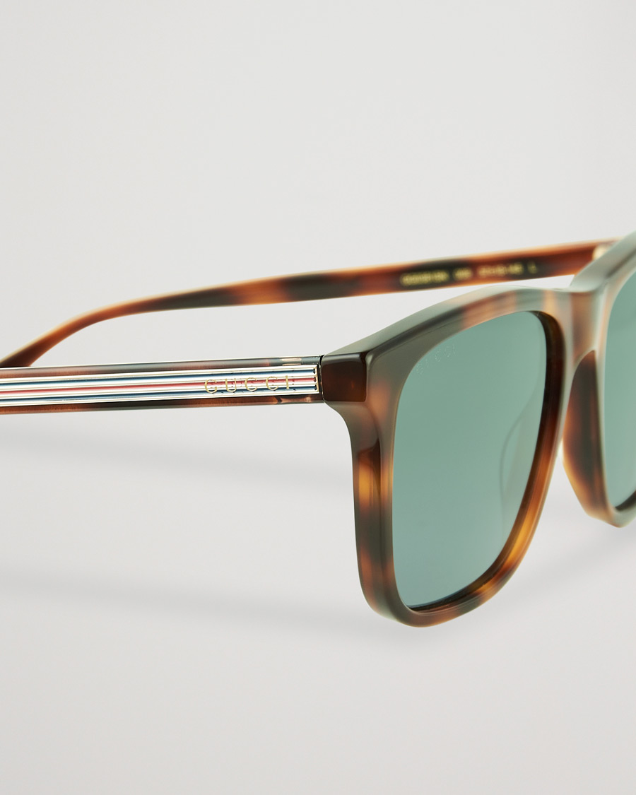 Herr | Gucci GG0381SN Sunglasses Havana/Blue | Gucci | GG0381SN Sunglasses Havana/Blue