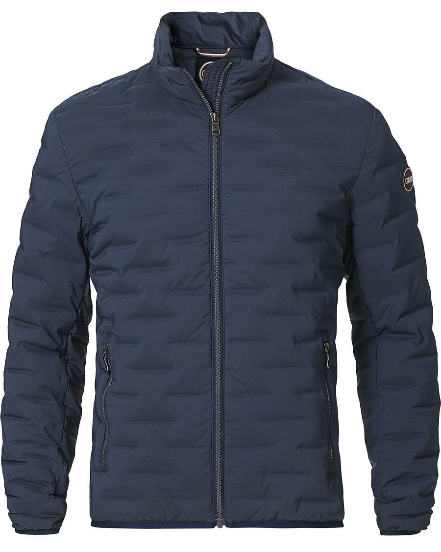 Herr | Jackor | Colmar | Lightweight Square Down Jacket Navy