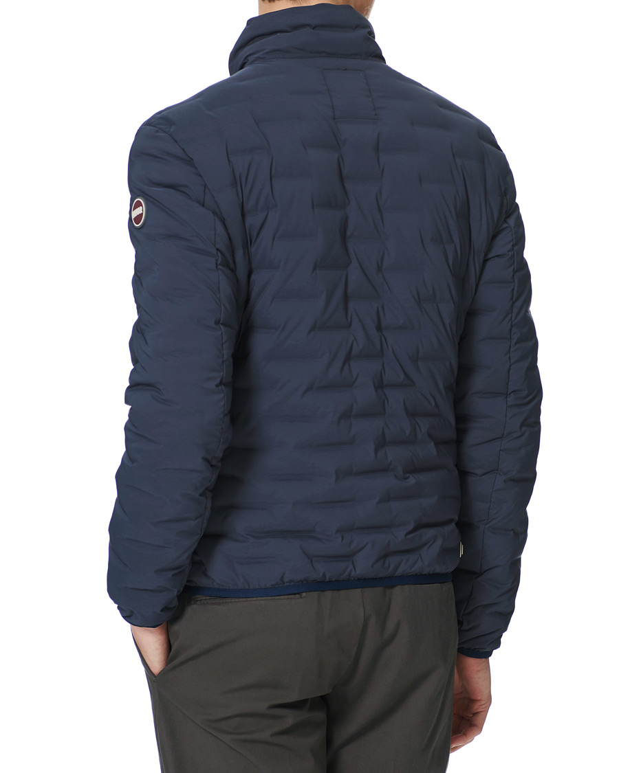 Herr | Jackor | Colmar | Lightweight Square Down Jacket Navy