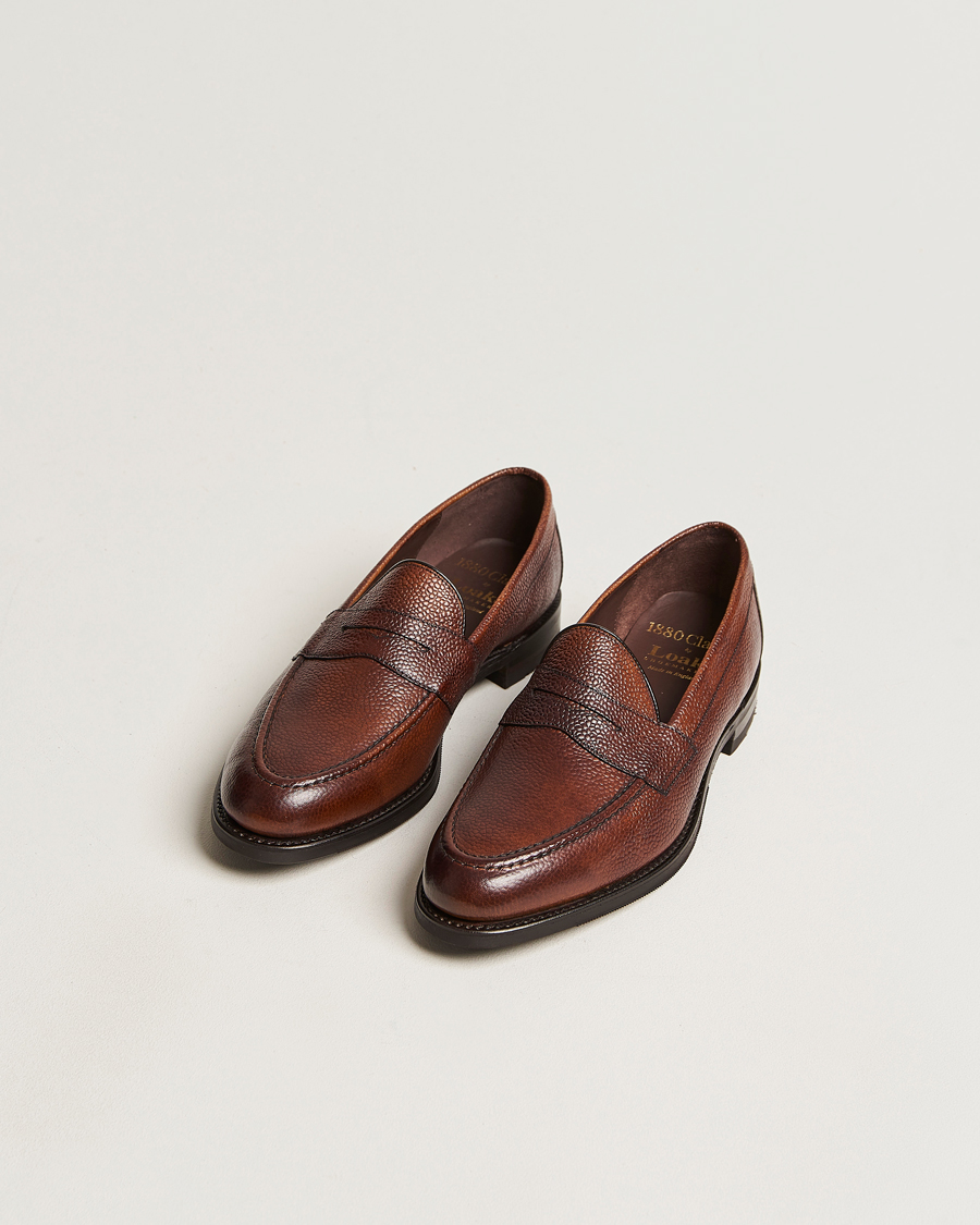 Herr | Loake 1880 Grant Shadow Sole Rosewood Grain | Loake 1880 | Grant Shadow Sole Rosewood Grain