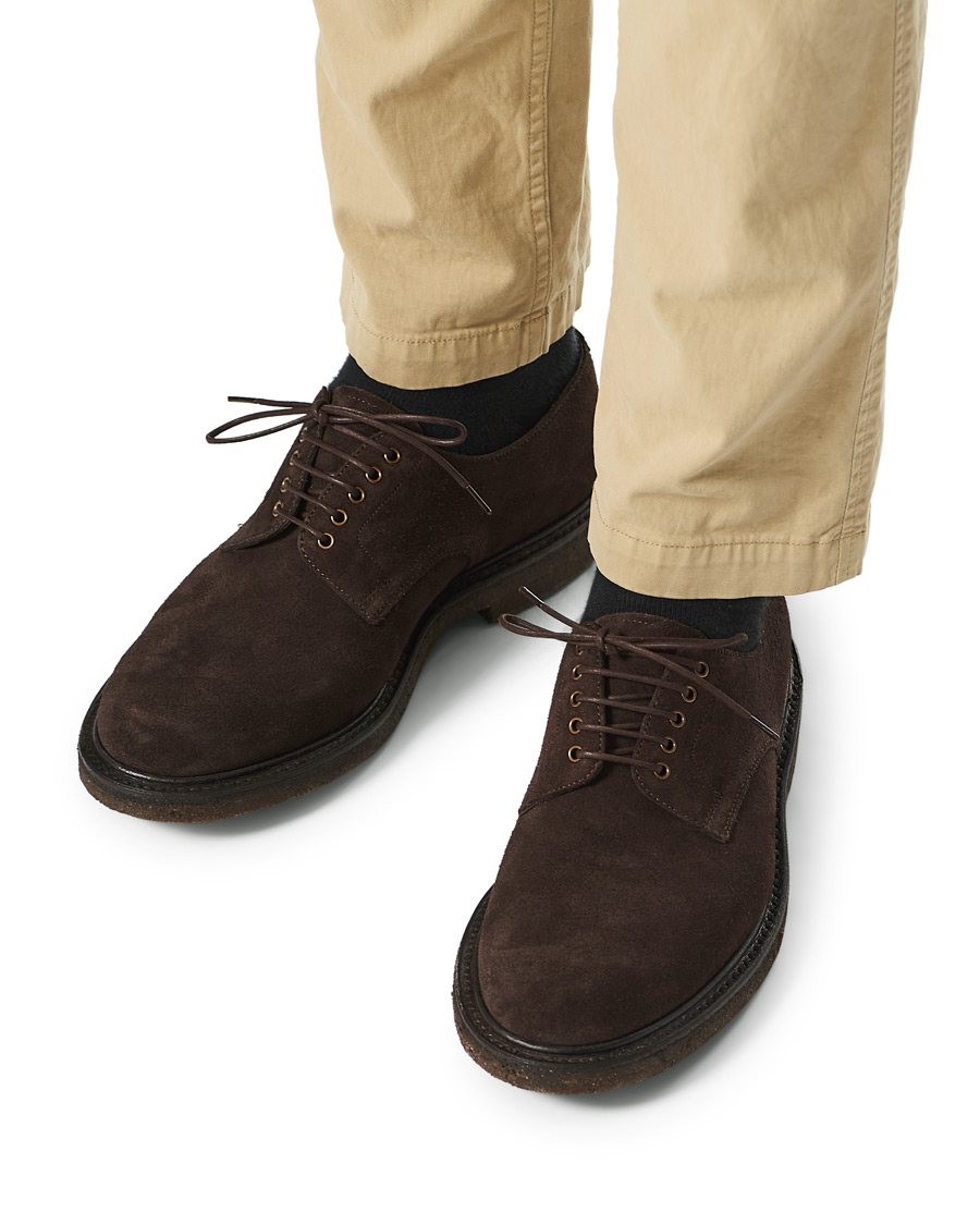 Herr | Loake 1880 Chichester Suede Derby Dark Brown | Loake 1880 | Chichester Suede Derby Dark Brown