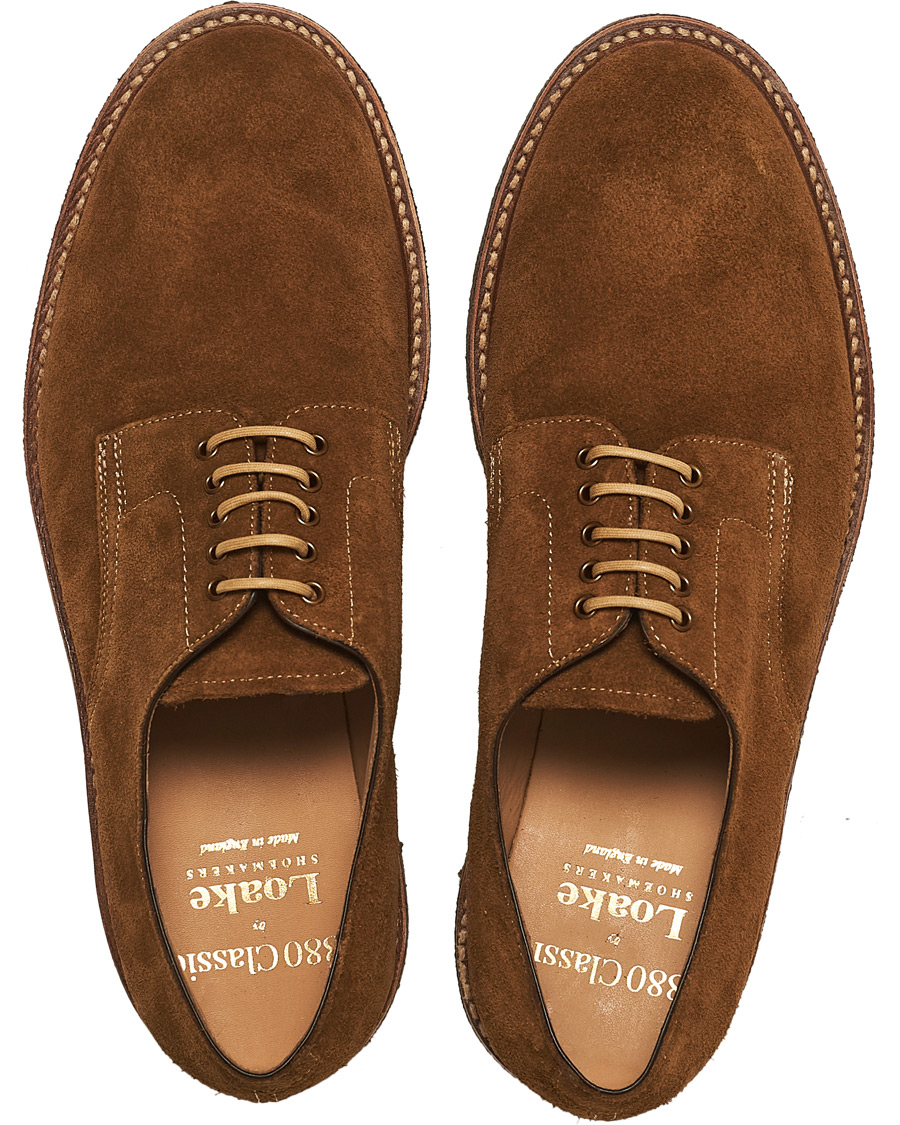 Herr | Loake 1880 Chichester Suede Derby Tobacco | Loake 1880 | Chichester Suede Derby Tobacco