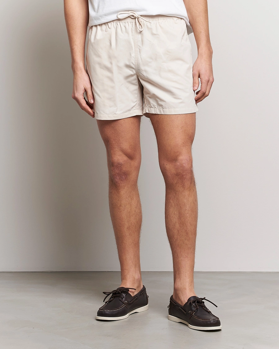 Herr | Colorful Standard | Colorful Standard | Classic Organic Swim Shorts Ivory White