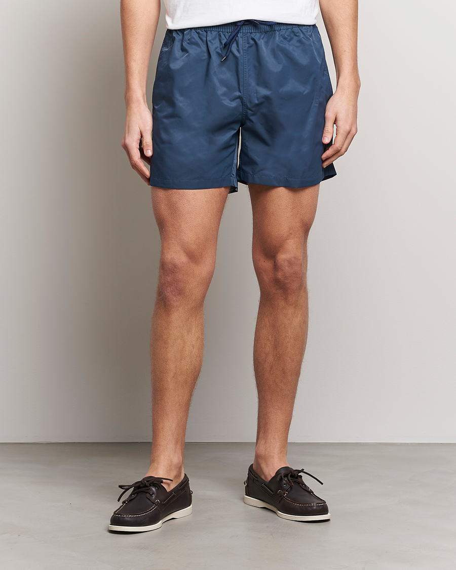 Herr | Colorful Standard | Colorful Standard | Classic Organic Swim Shorts Petrol Blue