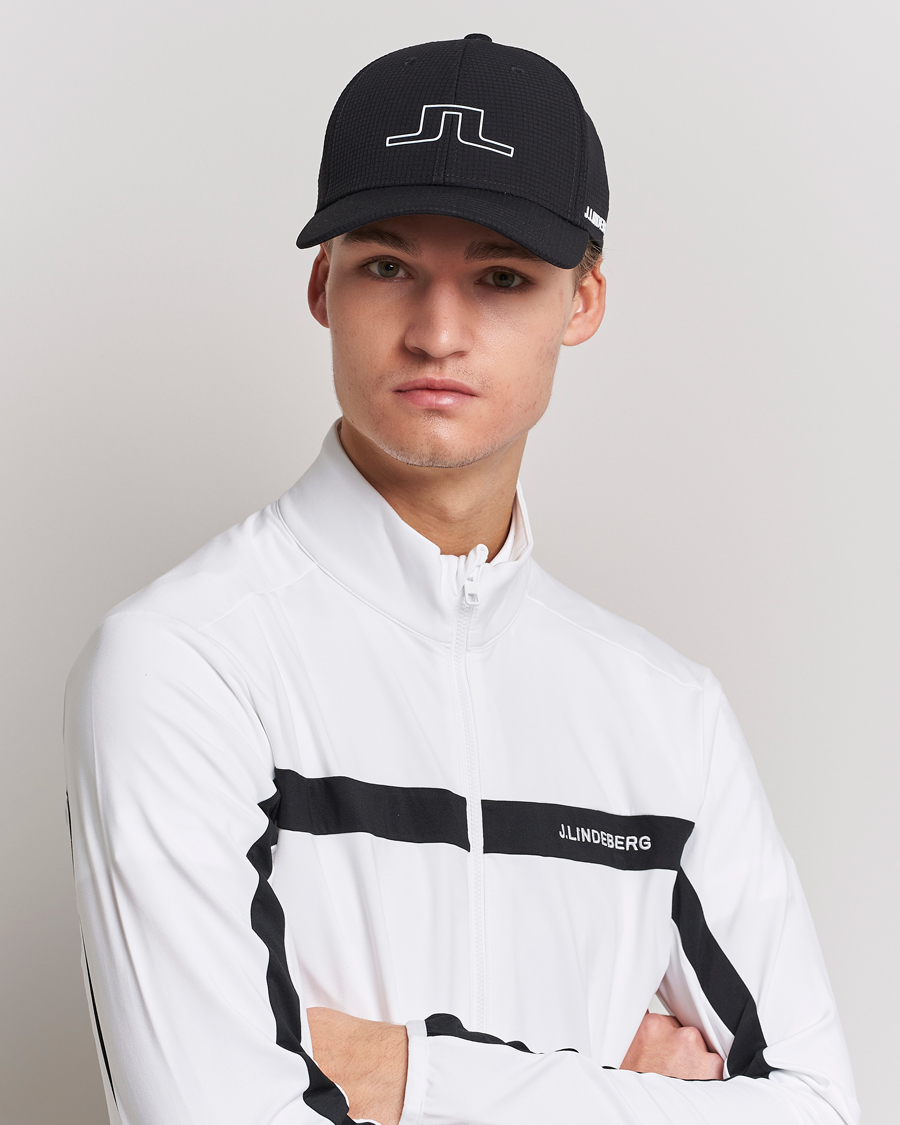 Herr | Golf | J.Lindeberg | Caden Golf Cap Black