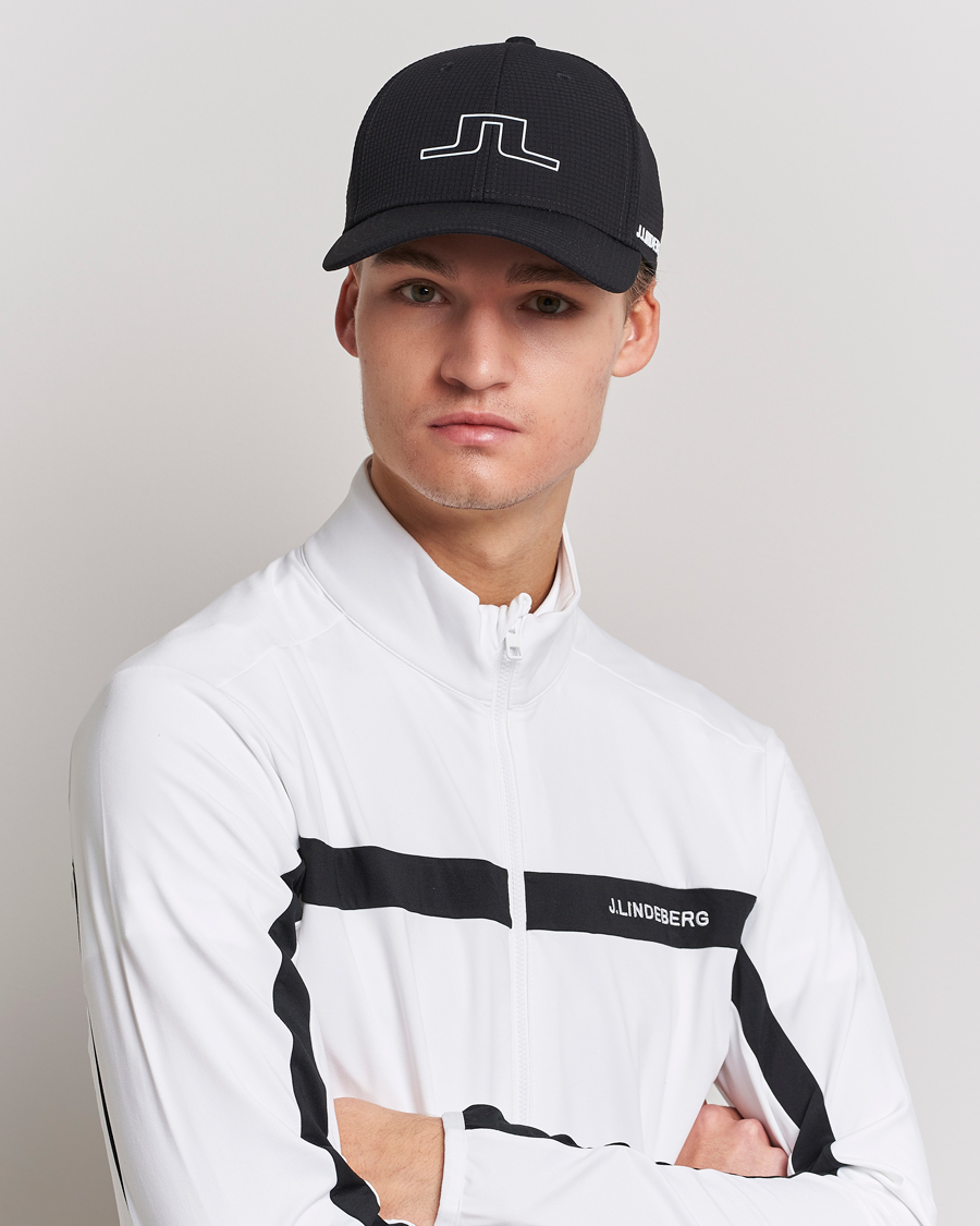 Herr | Hattar & kepsar | J.Lindeberg | Caden Golf Cap Black