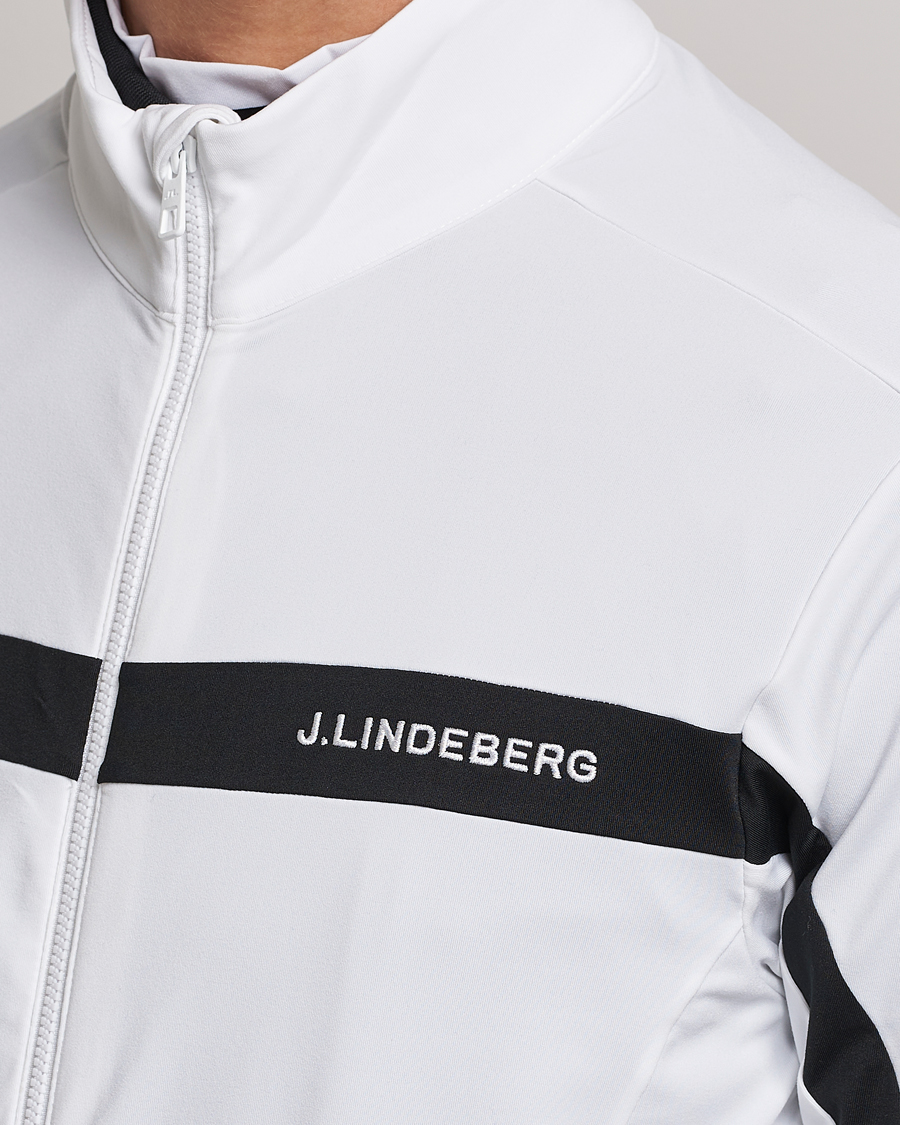 Herr | Tröjor | J.Lindeberg | Jarvis Mid Layer Jacket White