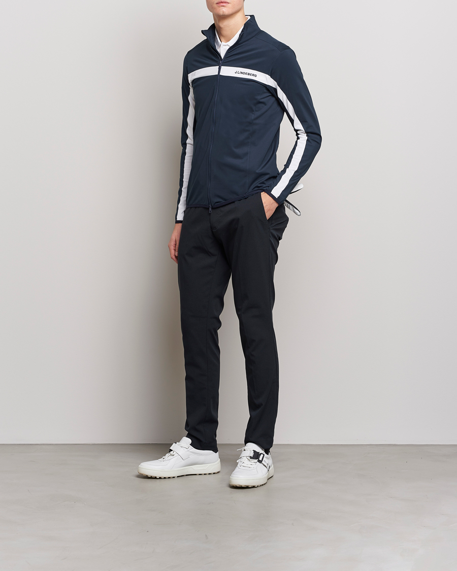 Herr | Tröjor | J.Lindeberg | Jarvis Mid Layer Jacket Navy