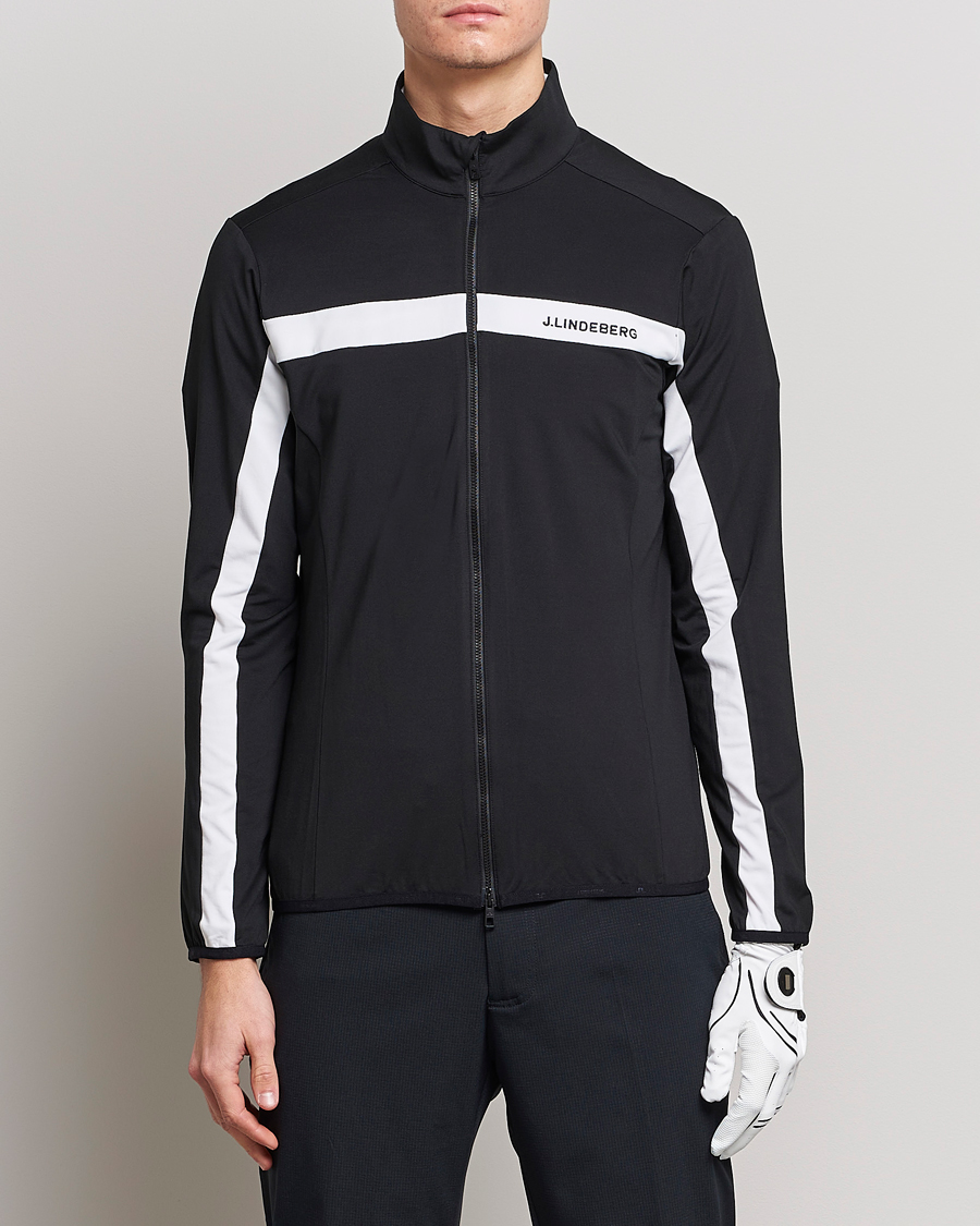 Herr | J.Lindeberg | J.Lindeberg | Jarvis Mid Layer Jacket Black