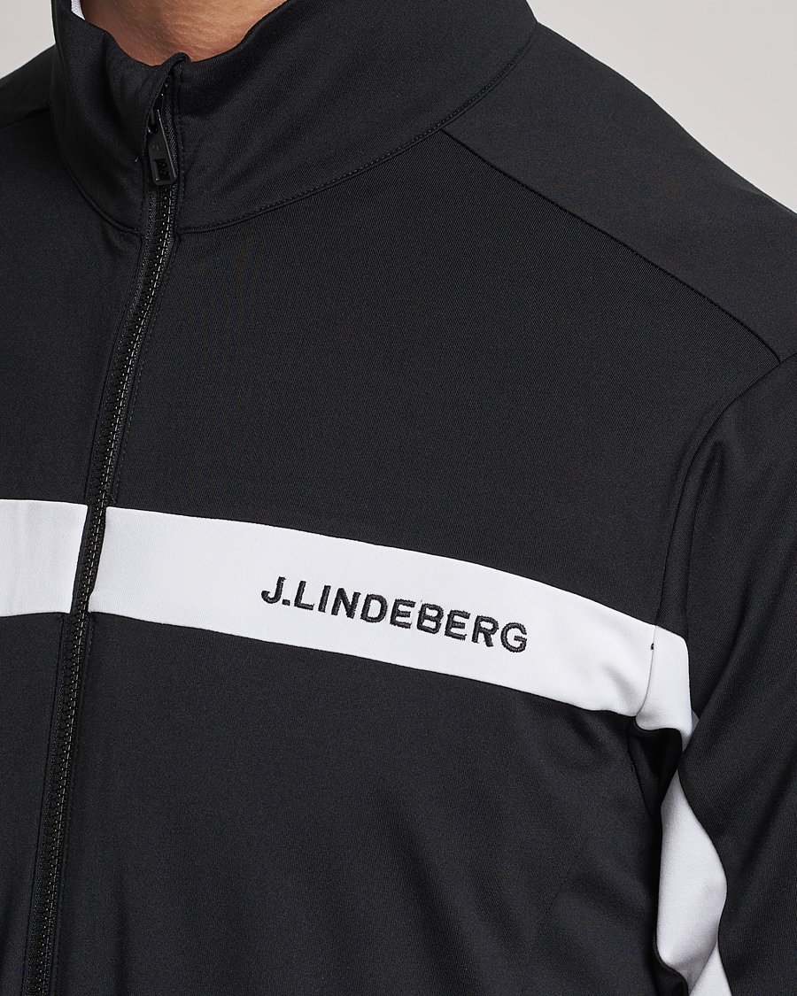 Herr | Tröjor | J.Lindeberg | Jarvis Mid Layer Jacket Black