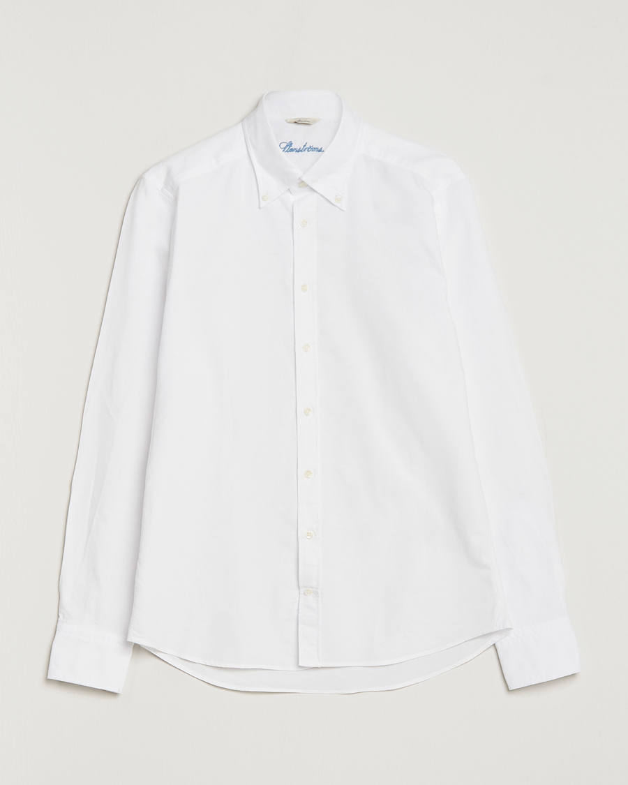Herr | Skjortor | Stenströms | Slimline Oxford Shirt White