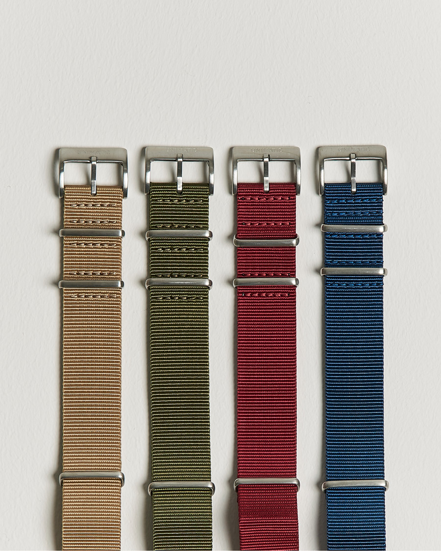 Herr | Klockarmband | UNIMATIC | Heritage Nato Steel 22mm Strap Set Multi