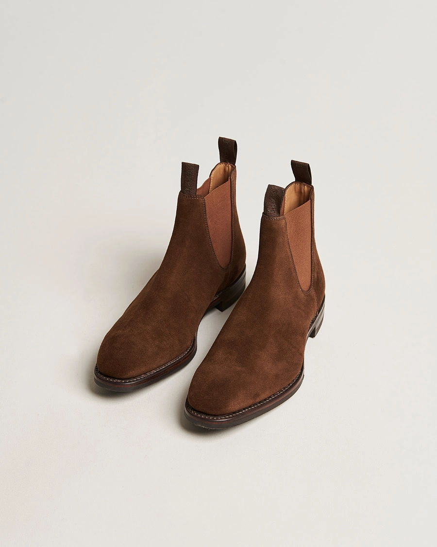 Herr | Avdelningar | Loake 1880 | Chatsworth Chelsea Boot Tobacco Suede