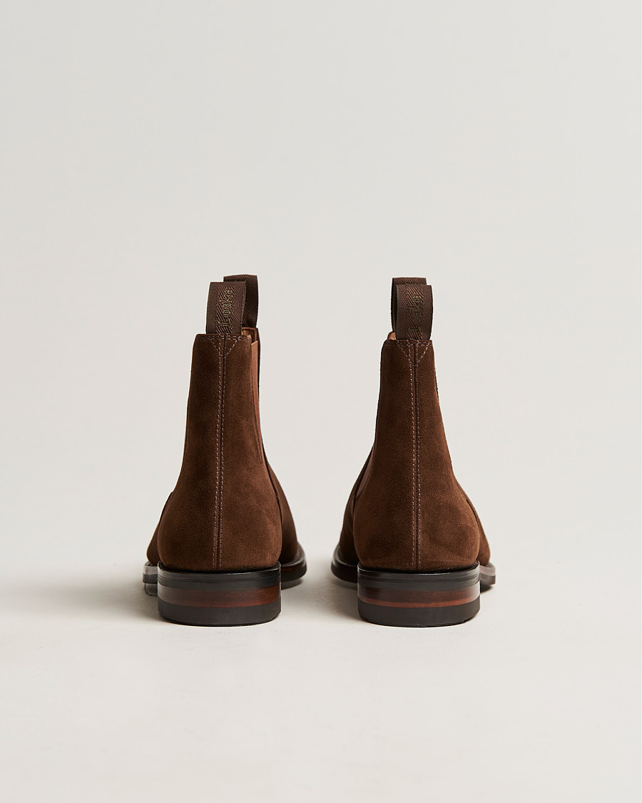 Herr | Kängor | Loake 1880 | Chatsworth Chelsea Boot Tobacco Suede