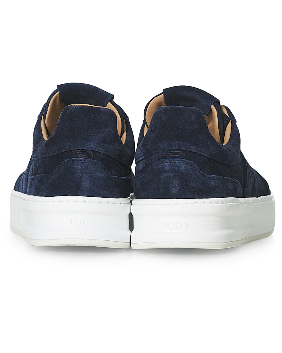 Herr | Tod's Cassetta Alta Sneaker Navy Suede | Tod's | Cassetta Alta Sneaker Navy Suede