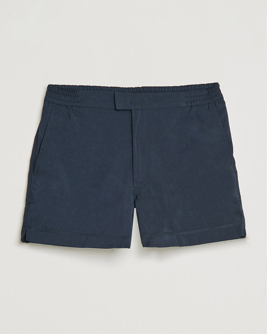 Herr | Badbyxor | CDLP | Econyl Deck Shorts Navy Blue
