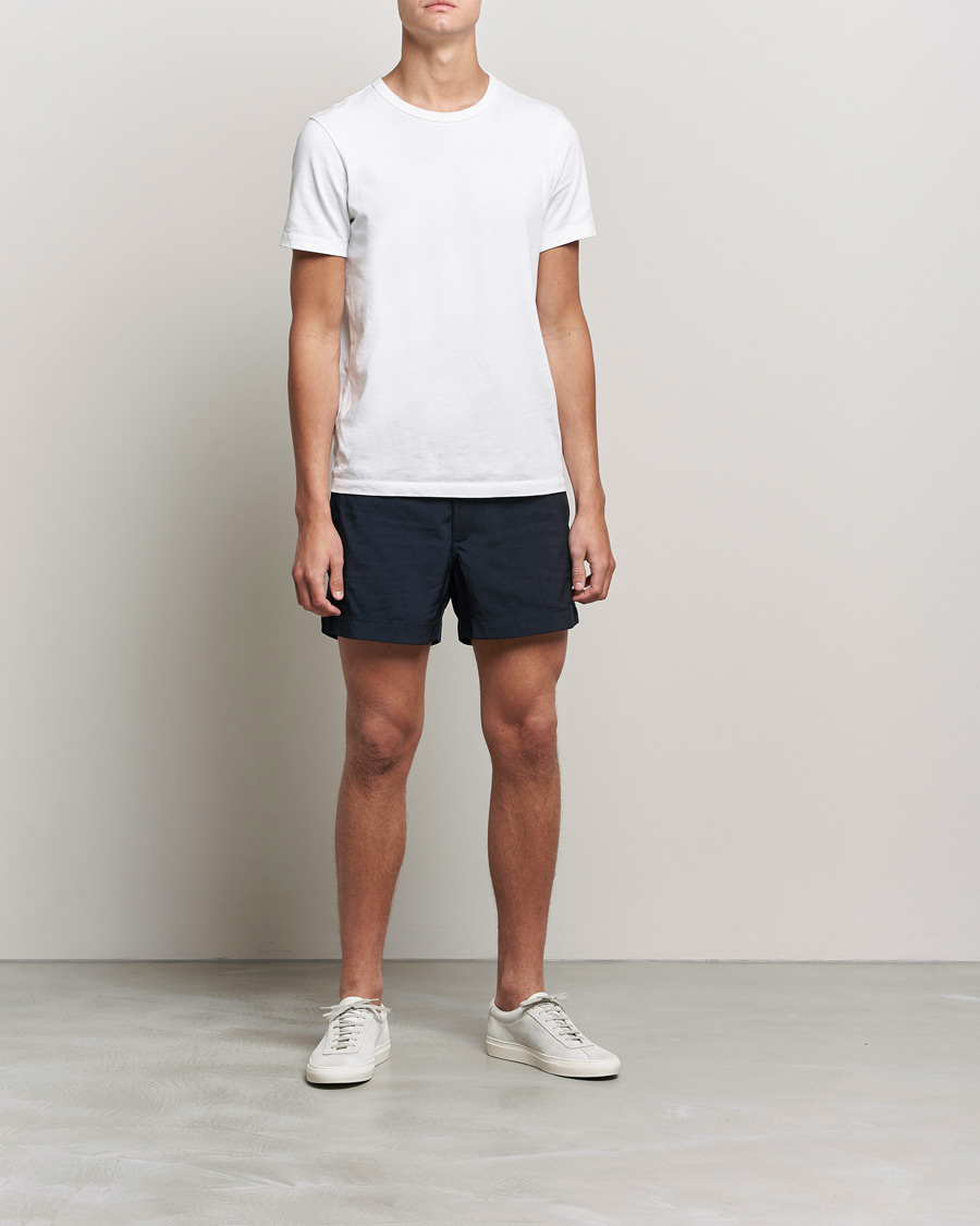 Herr | Badbyxor | CDLP | Econyl Deck Shorts Navy Blue