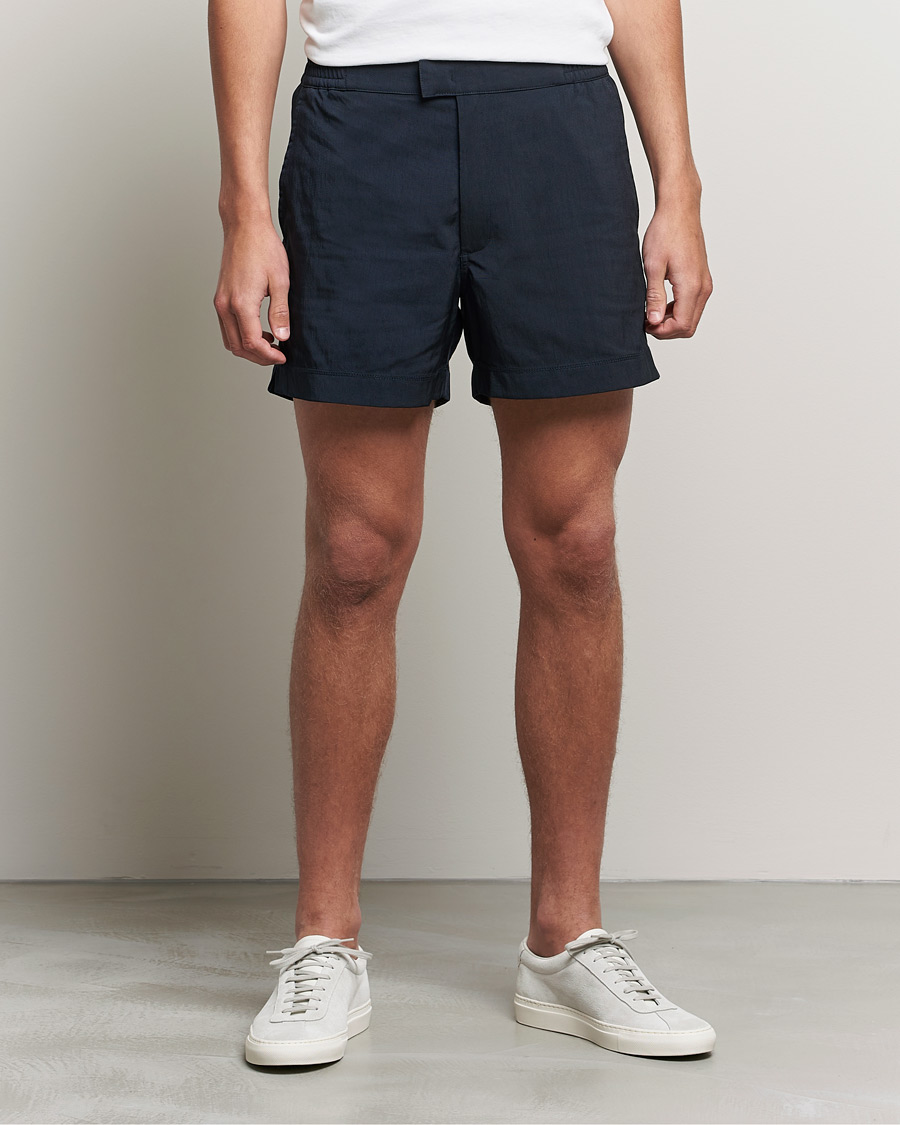 Herr | Badbyxor | CDLP | Econyl Deck Shorts Navy Blue