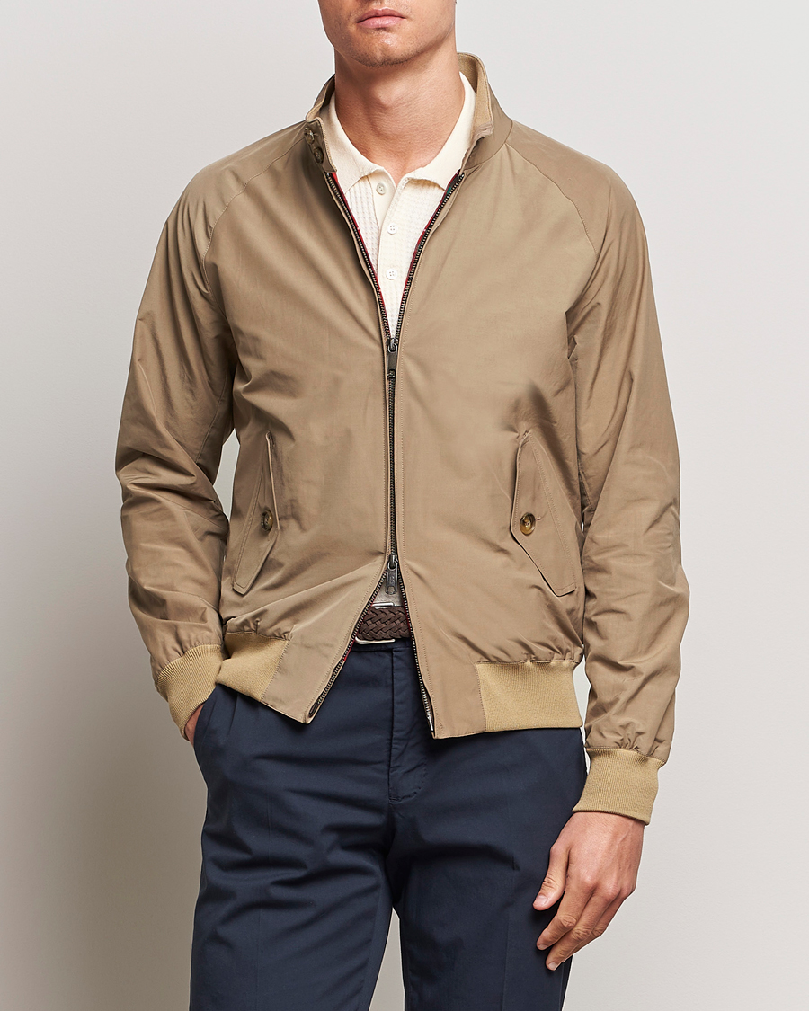 Herr | Avdelningar | Baracuta | G9 Original Harrington Jacket Tan