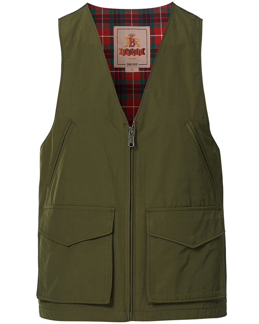 Herr | Jackor | Baracuta | Cloth Vest Beech
