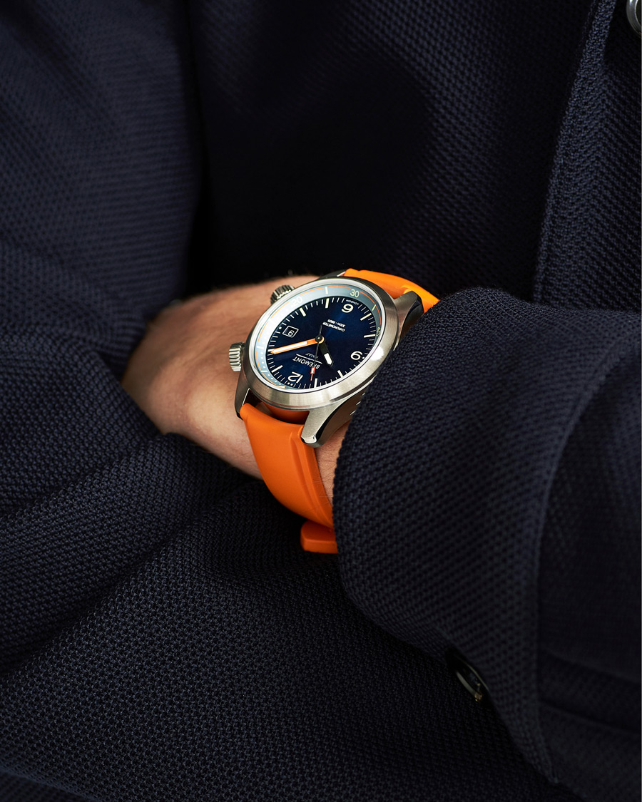 Herr | Fine watches | Bremont | Argonaut Azure 42mm Blue Dial