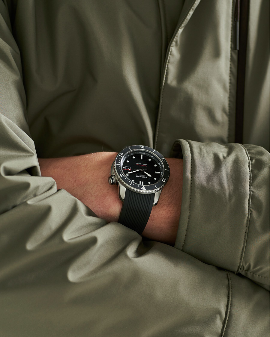 Herr | Fine watches | Bremont | S500 Supermarine 43mm Black Dial