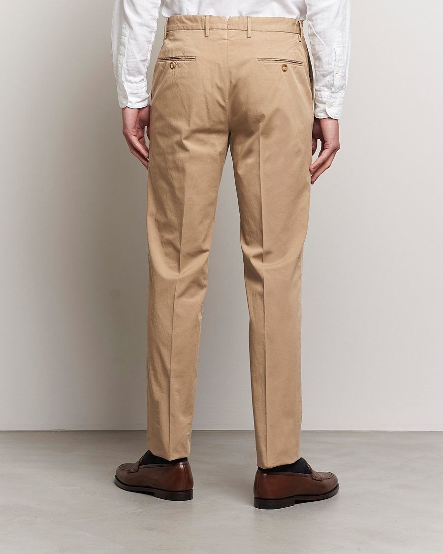 Herr | Byxor | Incotex | Regular Fit Comfort Chinos Beige