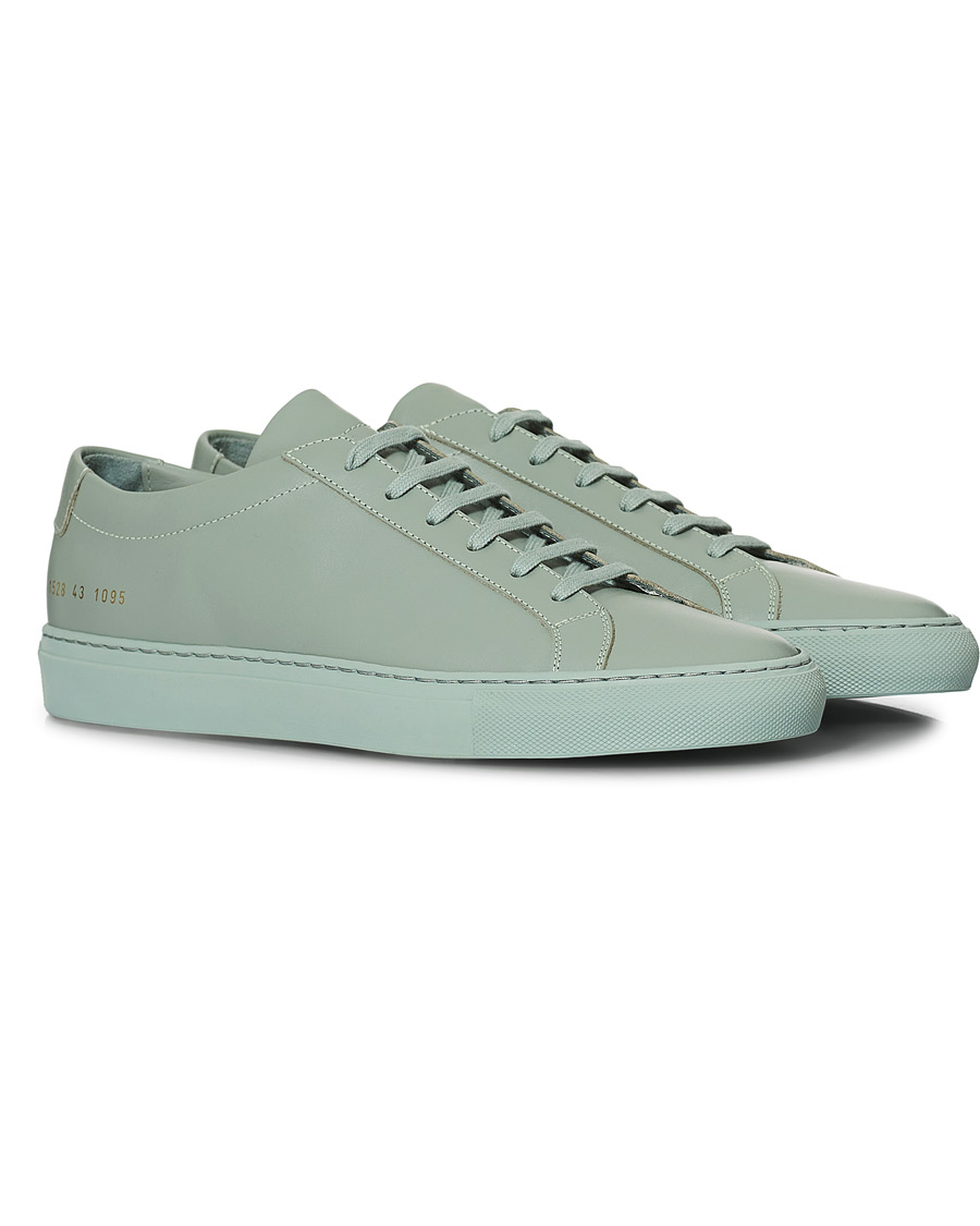 Herr | Common Projects Original Achilles Sneaker Vintage Green | Common Projects | Original Achilles Sneaker Vintage Green