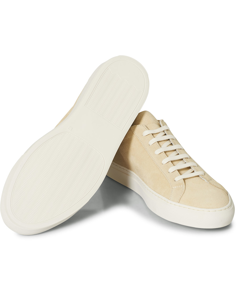 Herr | Common Projects Achilles Low Suede Sneaker Off White | Common Projects | Achilles Low Suede Sneaker Off White