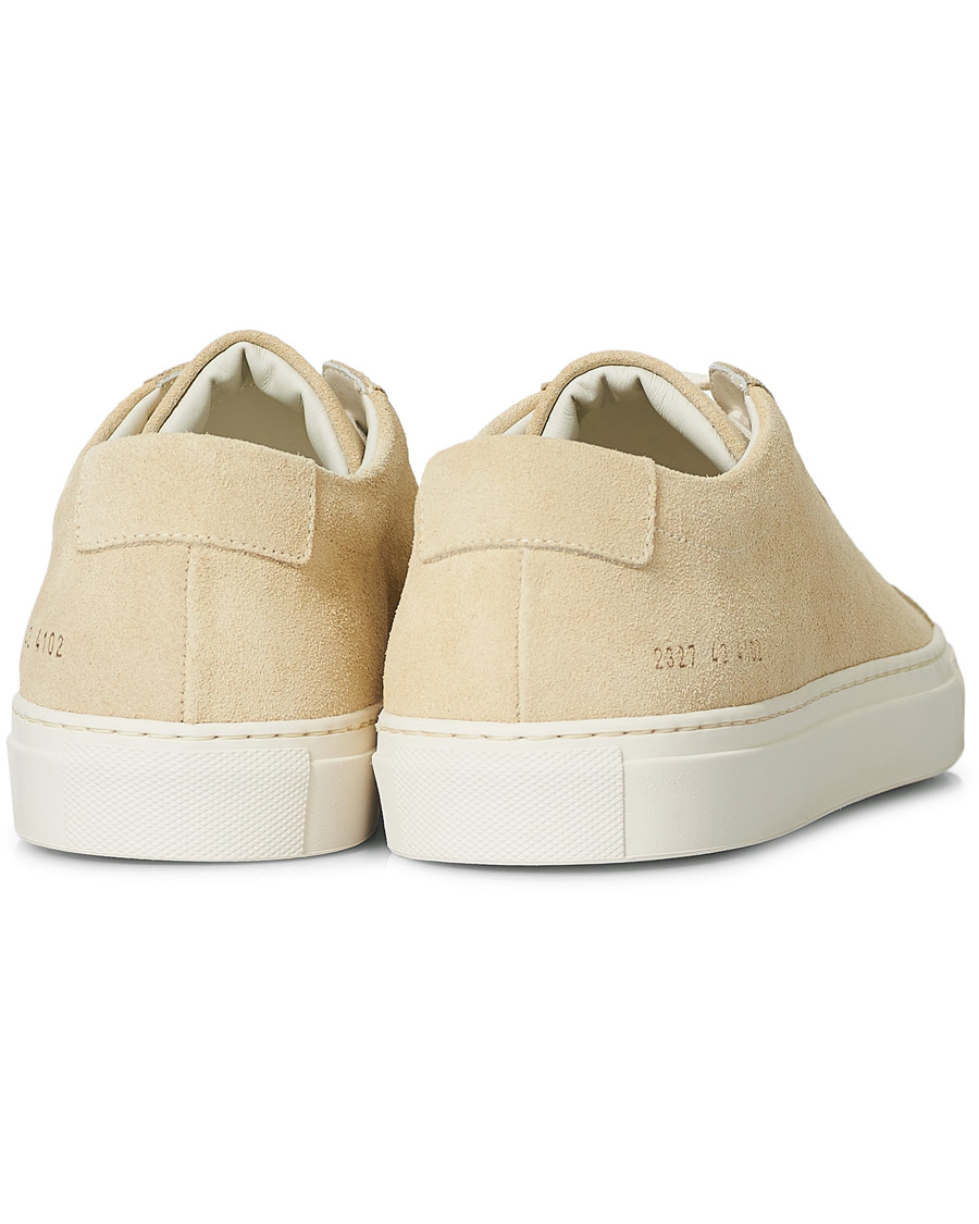 Herr | Common Projects Achilles Low Suede Sneaker Off White | Common Projects | Achilles Low Suede Sneaker Off White