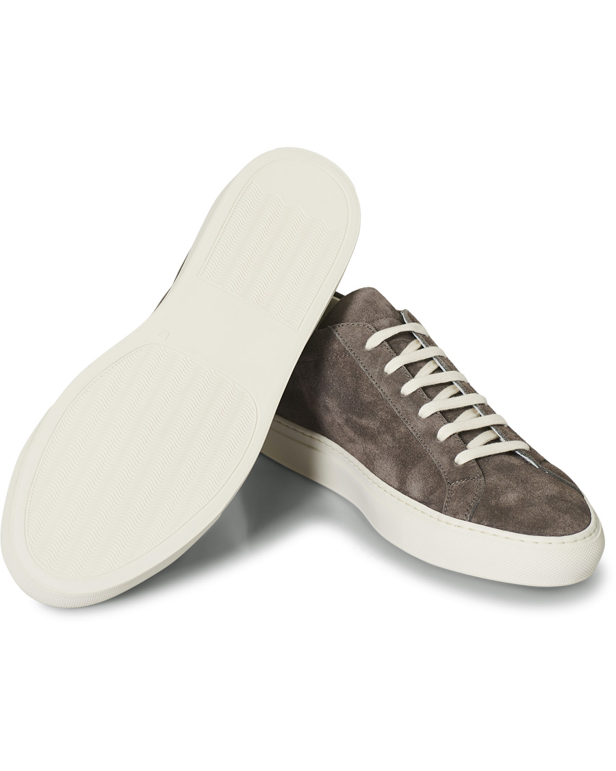 Herr | Common Projects Achilles Low Suede Sneaker Dark Grey | Common Projects | Achilles Low Suede Sneaker Dark Grey