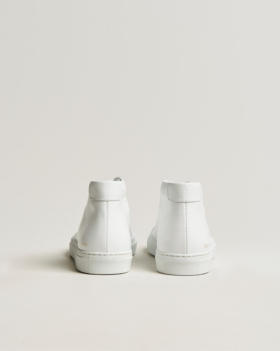 Herr | Common Projects Original Achilles Leather High Sneaker White | Common Projects | Original Achilles Leather High Sneaker White