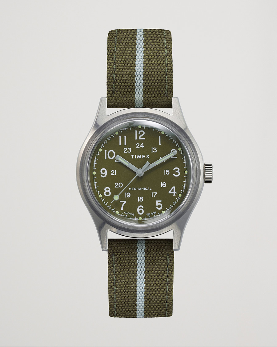 Herr | Timex MK1 Mechanical Watch 36mm Green | Timex | MK1 Mechanical Watch 36mm Green