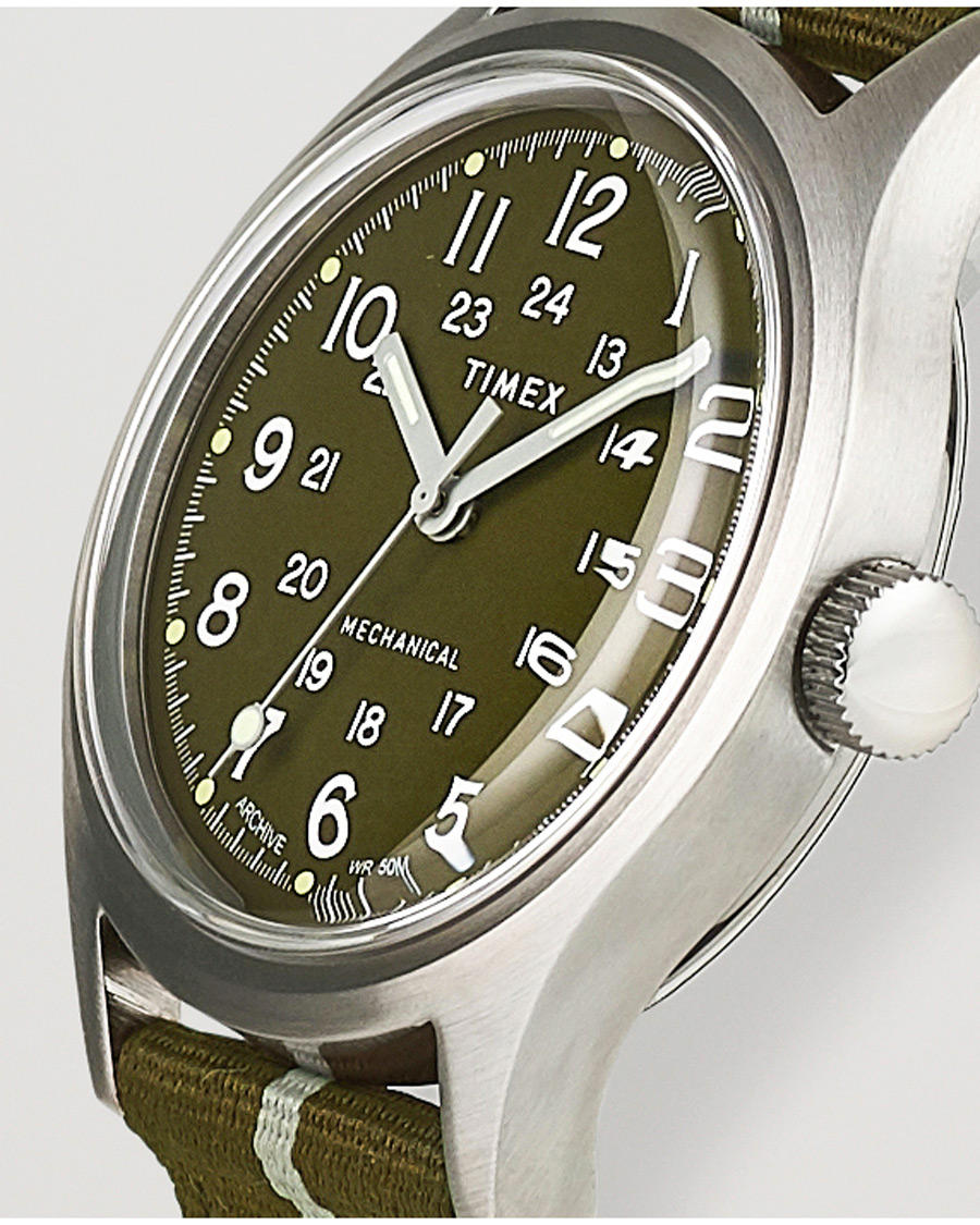 Herr | Timex MK1 Mechanical Watch 36mm Green | Timex | MK1 Mechanical Watch 36mm Green