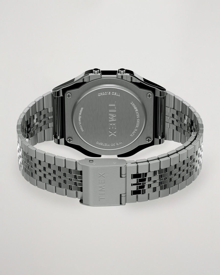 Herr | Klockor | Timex | T80 Stainless Steel Watch 34mm 